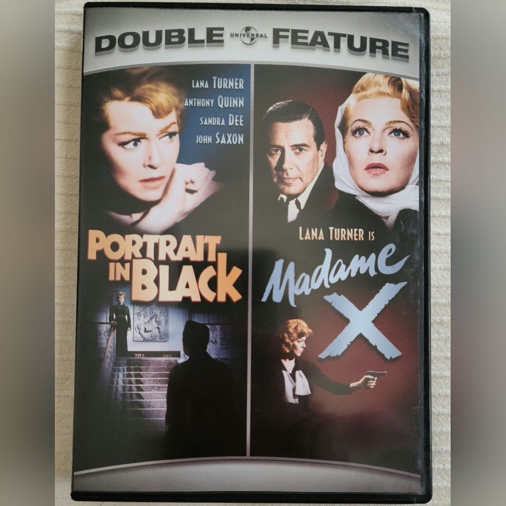 Universal Black Portrait/Madame X Double Feature- Used DVD